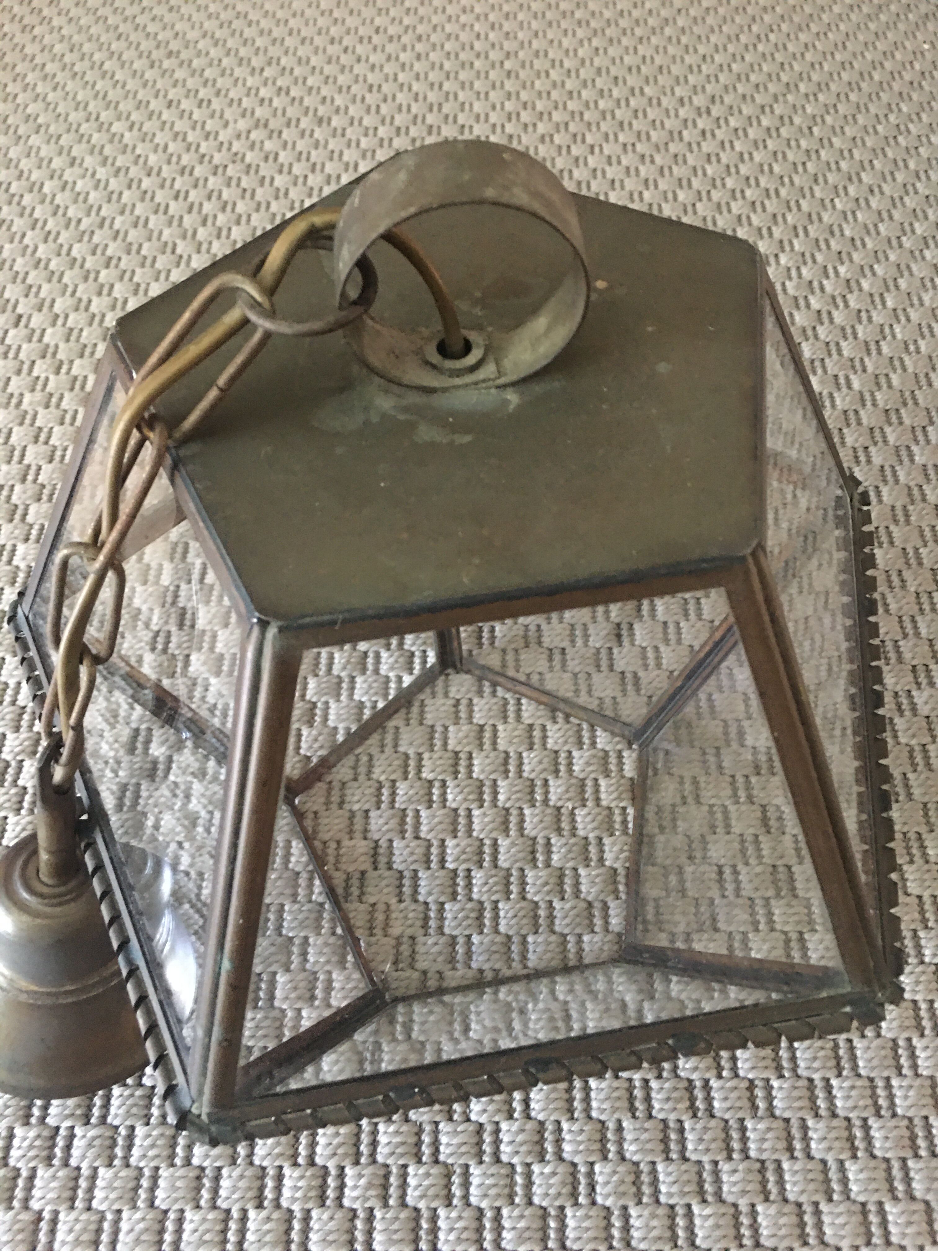 Brass lantern