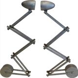 2 vintage AHA Demeter lamps from the 80s