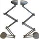 2 vintage AHA Demeter lamps from the 80s