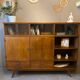 High oak sideboard, 1960s
