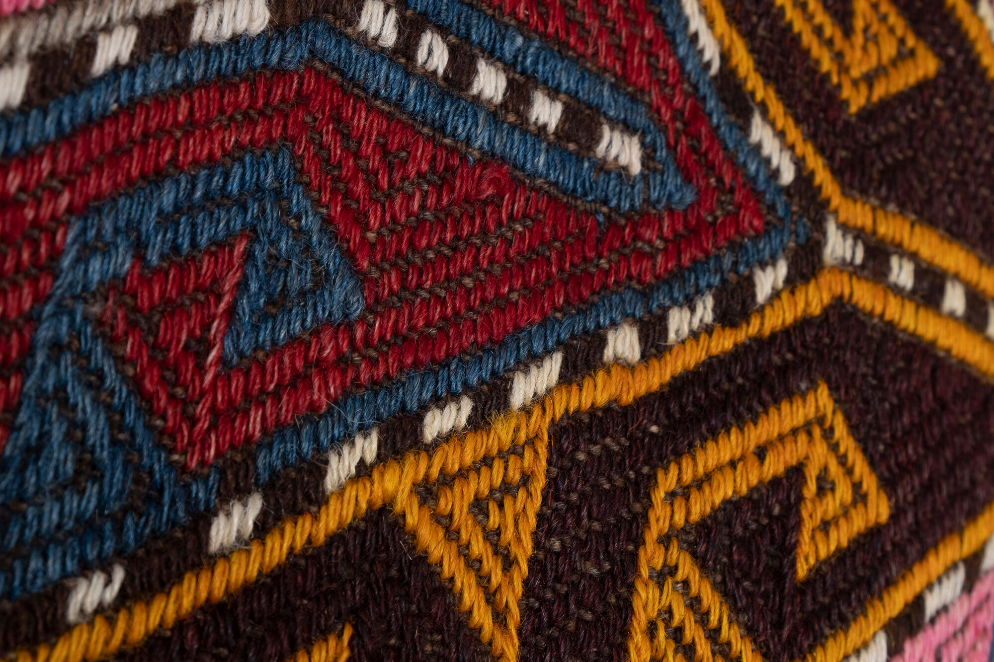 Turkish jajim kilim rug  92 x 117 cm