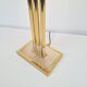 Brass Table Lamp from Deknudt, Belgium, 1978