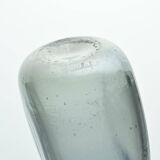 Blown glass soliflore vase by Claude Morin, Dieulefit circa 1975