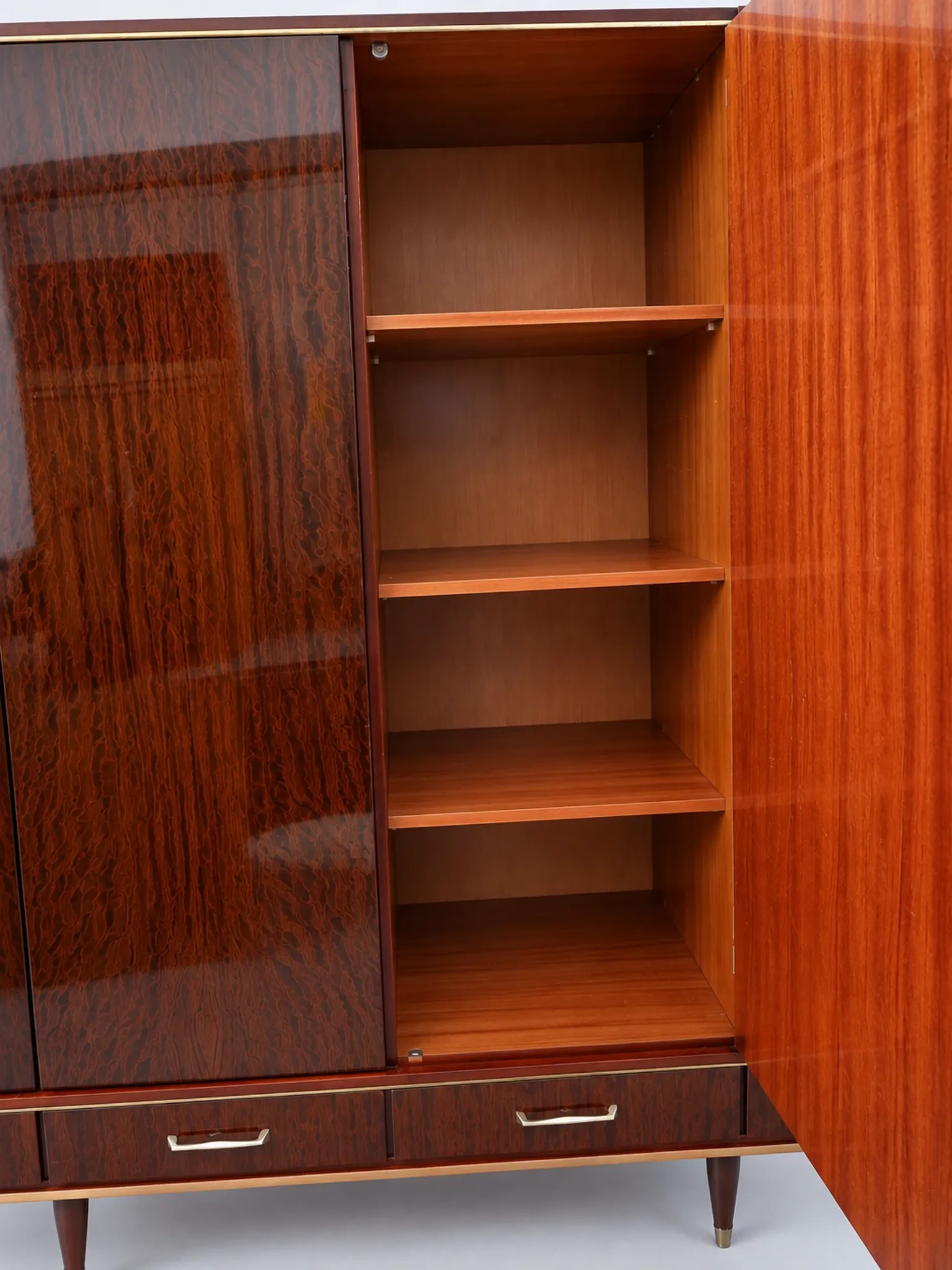 Large vintage design wardrobe from the 1950s