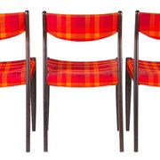 3 Scandinavian chairs, circa 1970