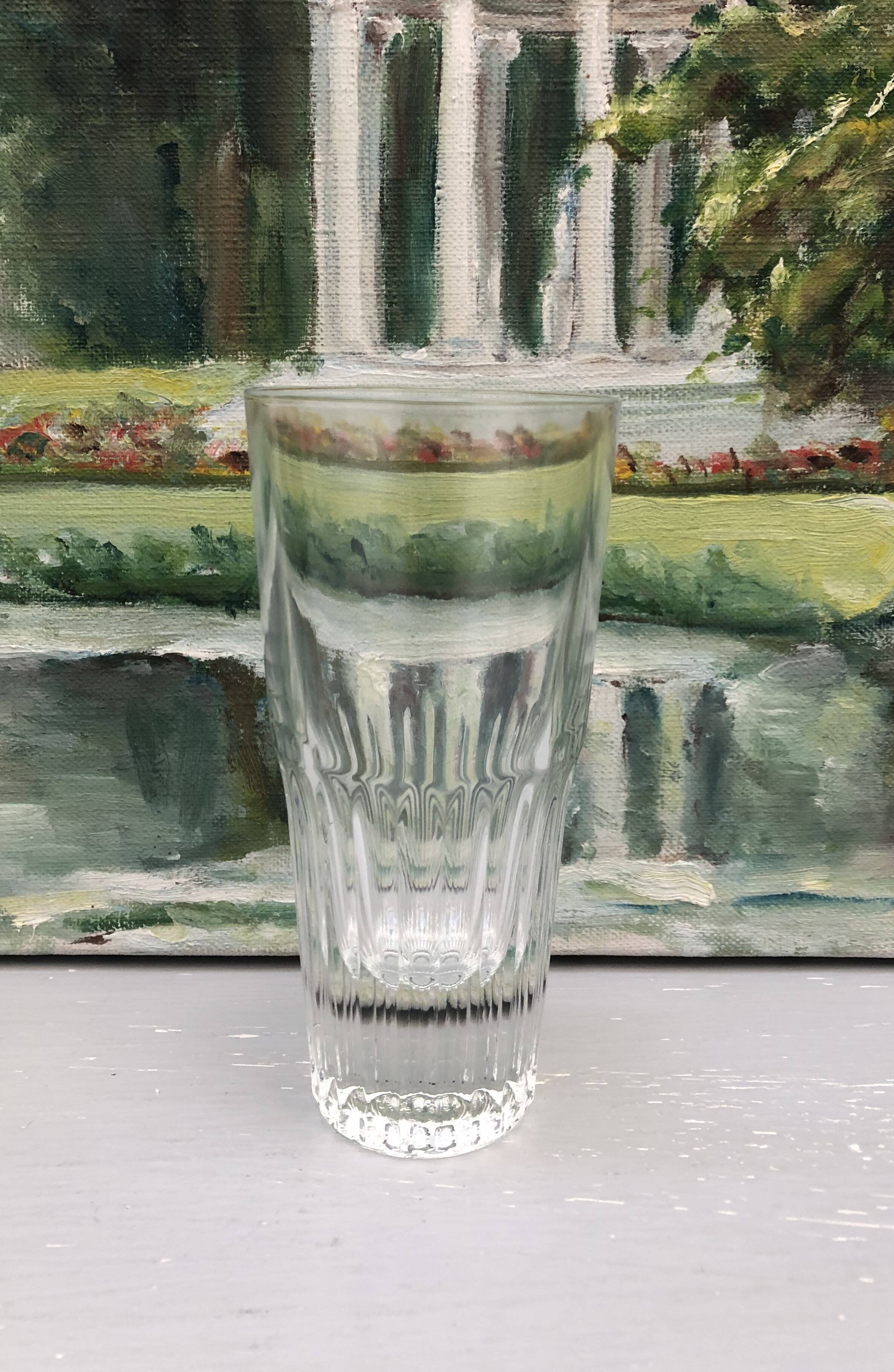Vintage berger stamped pastis glass