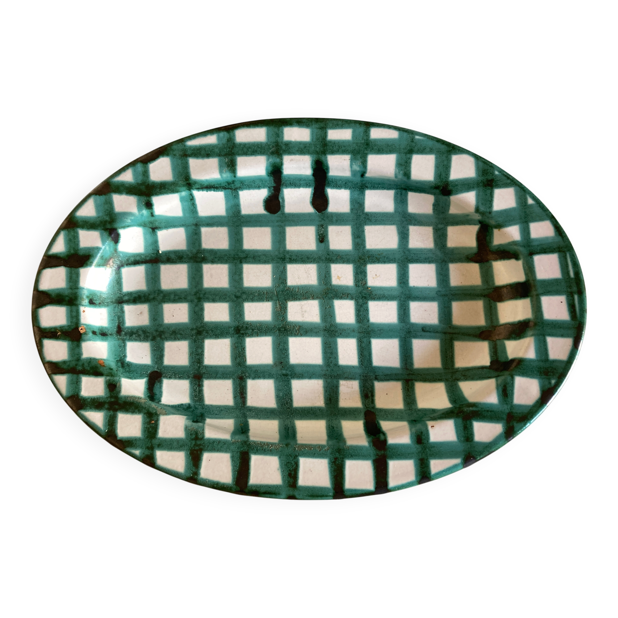 Dish by Robert Picault signed in full XXL 1960
