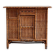 Small woven bamboo buffet, 1960s