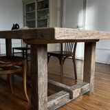 Kingstone Farmhouse Dining Table in Solid Oak – 250 x 100 cm