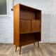 Double bookcase vintage Scandinavian teak sideboard, 60s