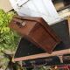 Set of 2 old suitcases