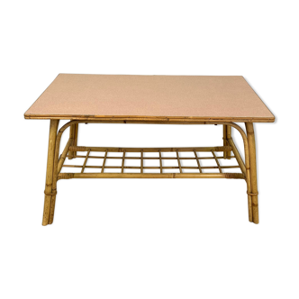 Rattan coffee table