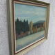 Huile sur toile, E. Hanson, Suède, années 1960