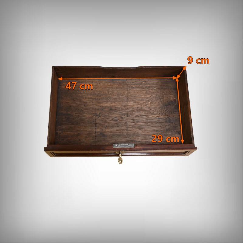 Small Mahogany Serving Cabinet, Louis XVI Style – 19th Century