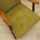 Fauteuil danois vert, années 1960