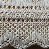 Antique crochet bedspread