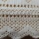 Dessus de lit ancien en crochet