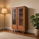 Vintage wooden display cabinet/shelf/wardrobe