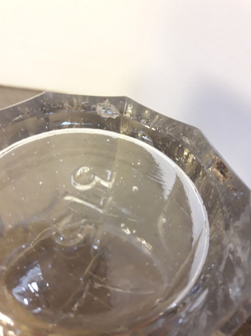 Jam jar XIXth glass -