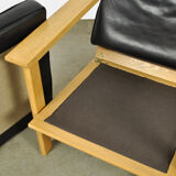 Lounge chairs, model 2461, designed by Søren Holst and produced by Frederica Stolefabrik, Denmark