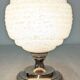 Art Deco bedside or ambient lamp in glass from Clichy, France, circa 1920.
