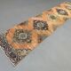 Distressed Turkish Runner 375x80 cm wool Vintage Tribal Rug