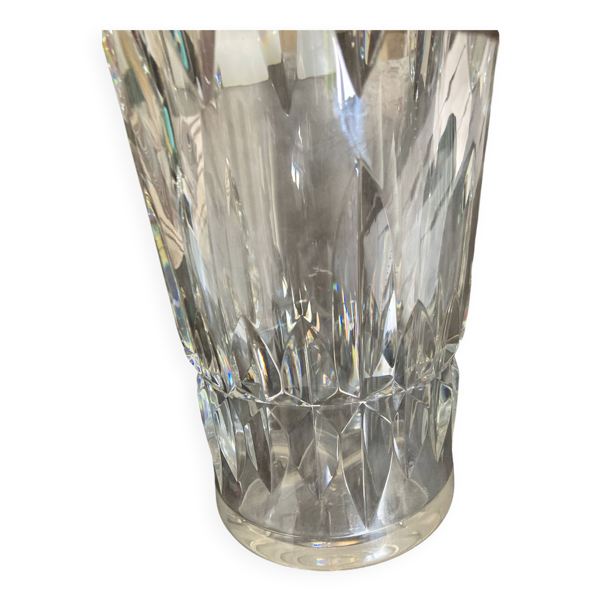 Baccarat crystal vase