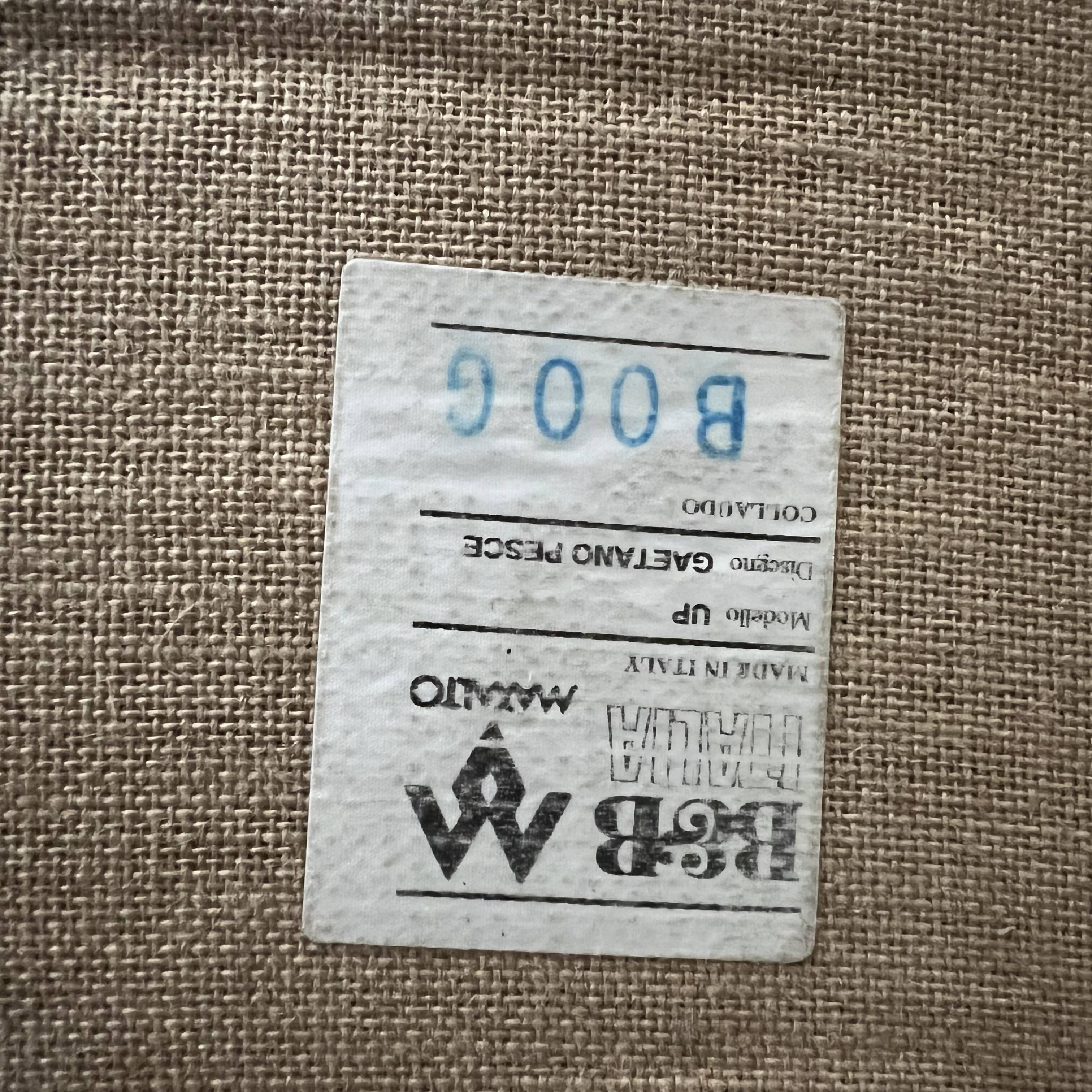 Armchair and footrest Up 5/6 La Mamma by Gaetano Pesce for B&B Italia 2000s edition