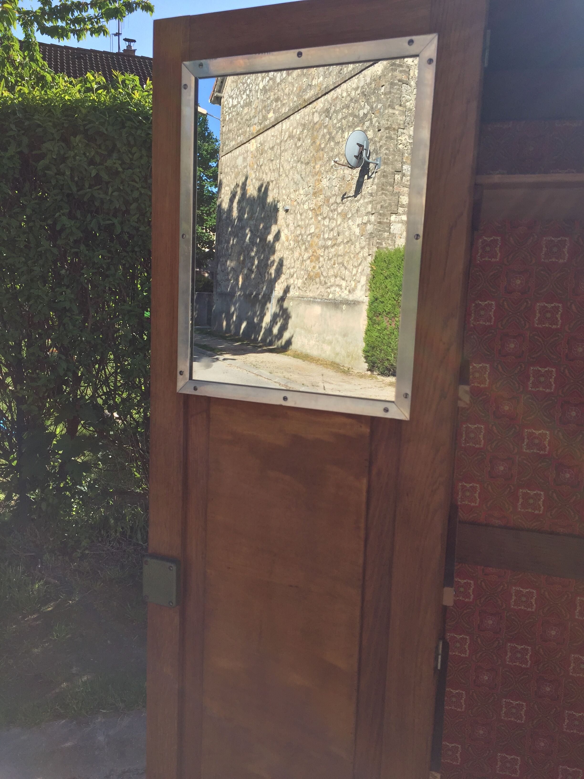 Wooden wardrobe locker
