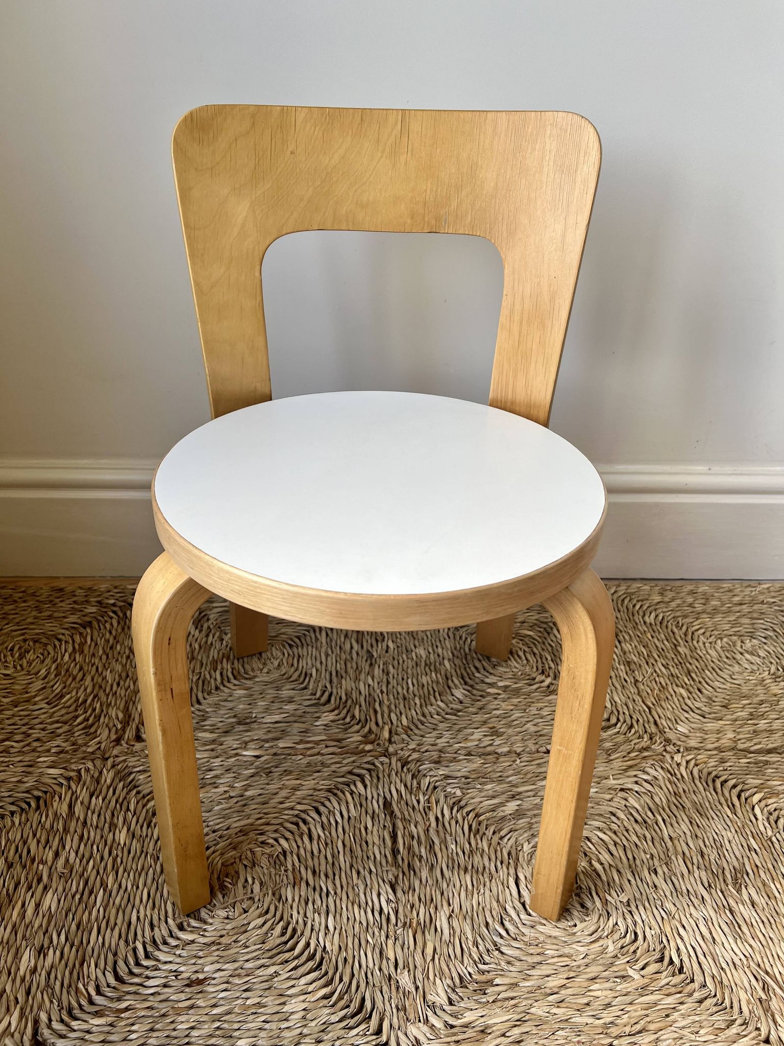 N65 children's chairs by Alvar Aalto for Artek, Finland 1960-70