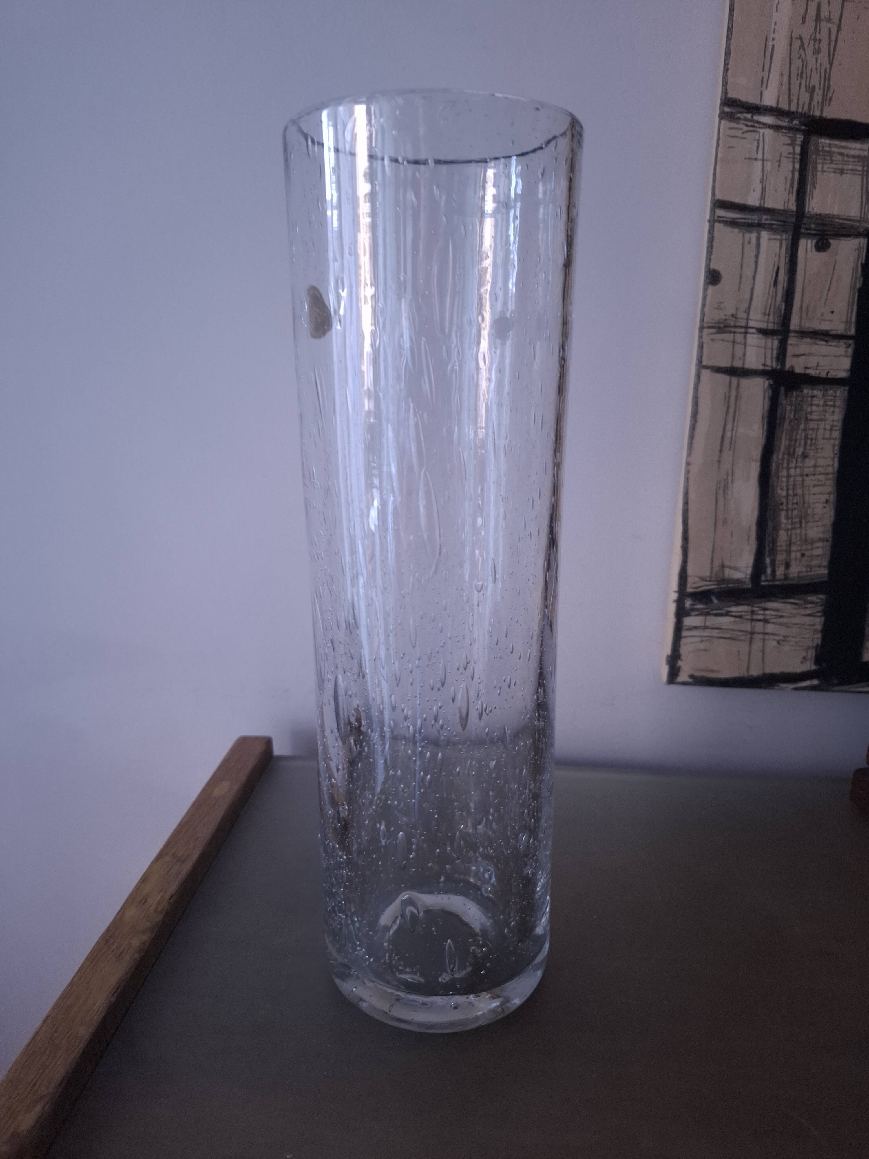 La rochere blown glass vase