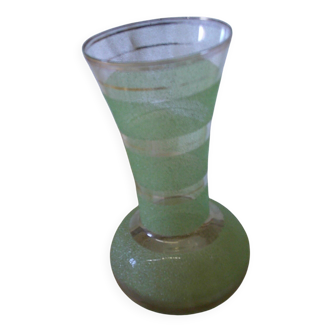 Small granite glass vase