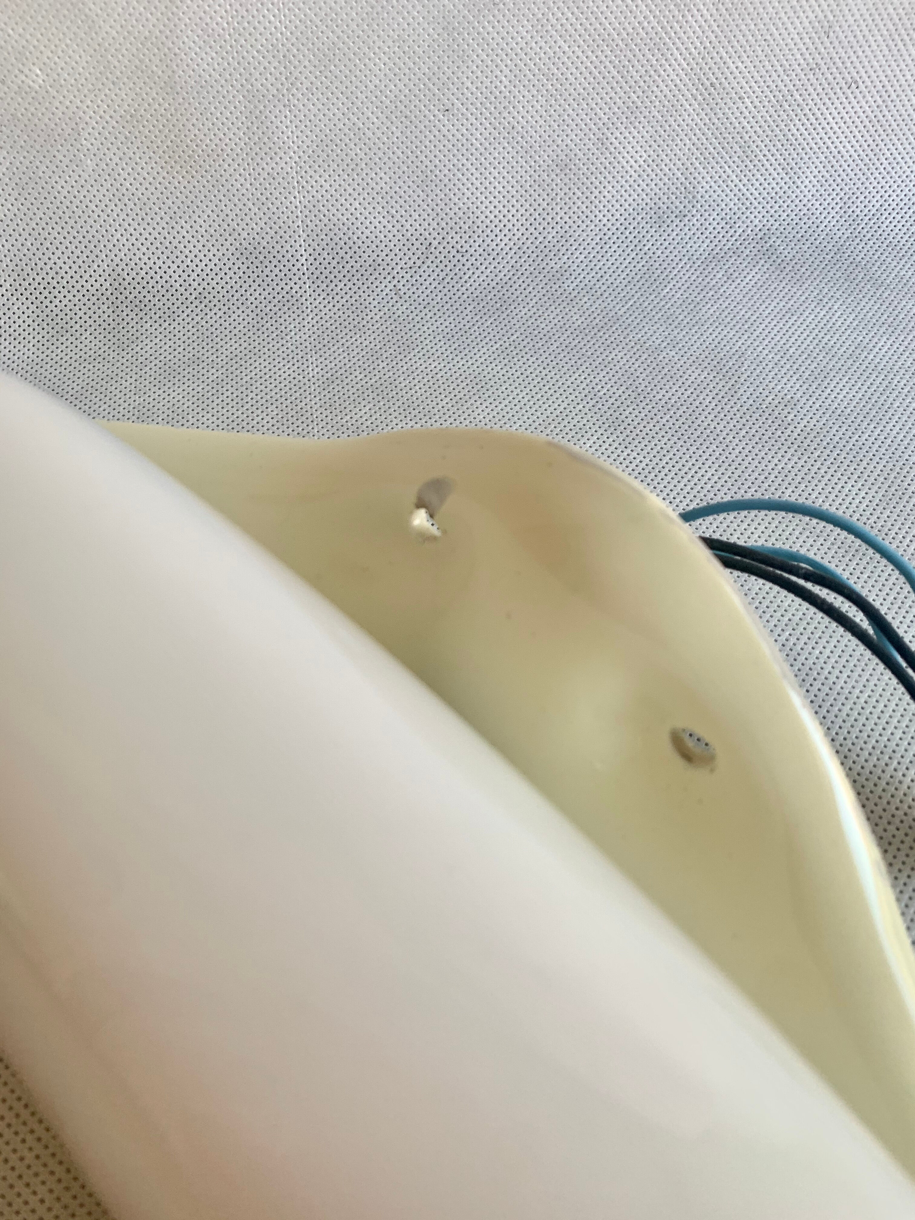 Mid-century swedish ceramic wall light