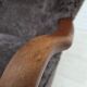 1960s, Danish armchair, reupholstered, genuine sheepskin.