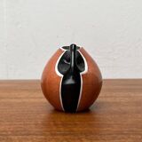 German ceramic vase from the mid-century by Krösselbach Keramik, 1960s.