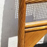 Set headboard and bedside woven rattan maugrion