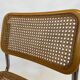 Chaise design Cesca modèle b32 en chrome