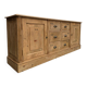Workshop furniture made of fir.