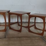 Vintage nesting coffee tables