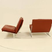 2 Easy Chairs Model BO 561 by Preben Fabricius & Jorgen Kastholm for BO-EX 1960s