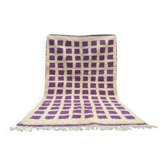 Tapis berbère en laine pure fait main taille 150 x 250 cm