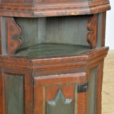 Swedish Farmhouse Corner Cabinet, 1817
