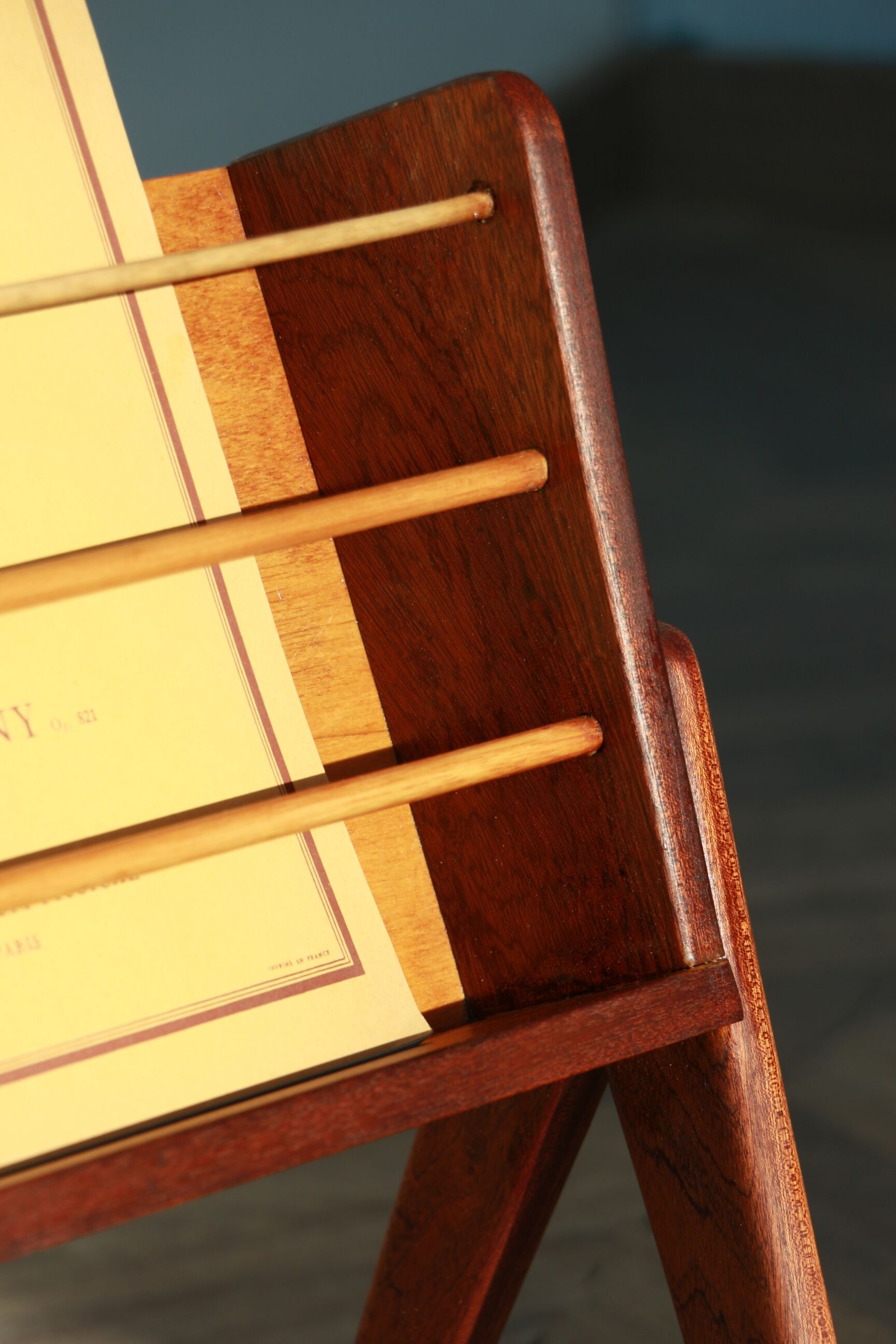 Vintage Teak Magazine Door