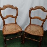 Chaise Louis Philippe cannée