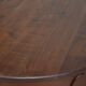 Vintage round Scandinavian table from the 60s, teak legs.