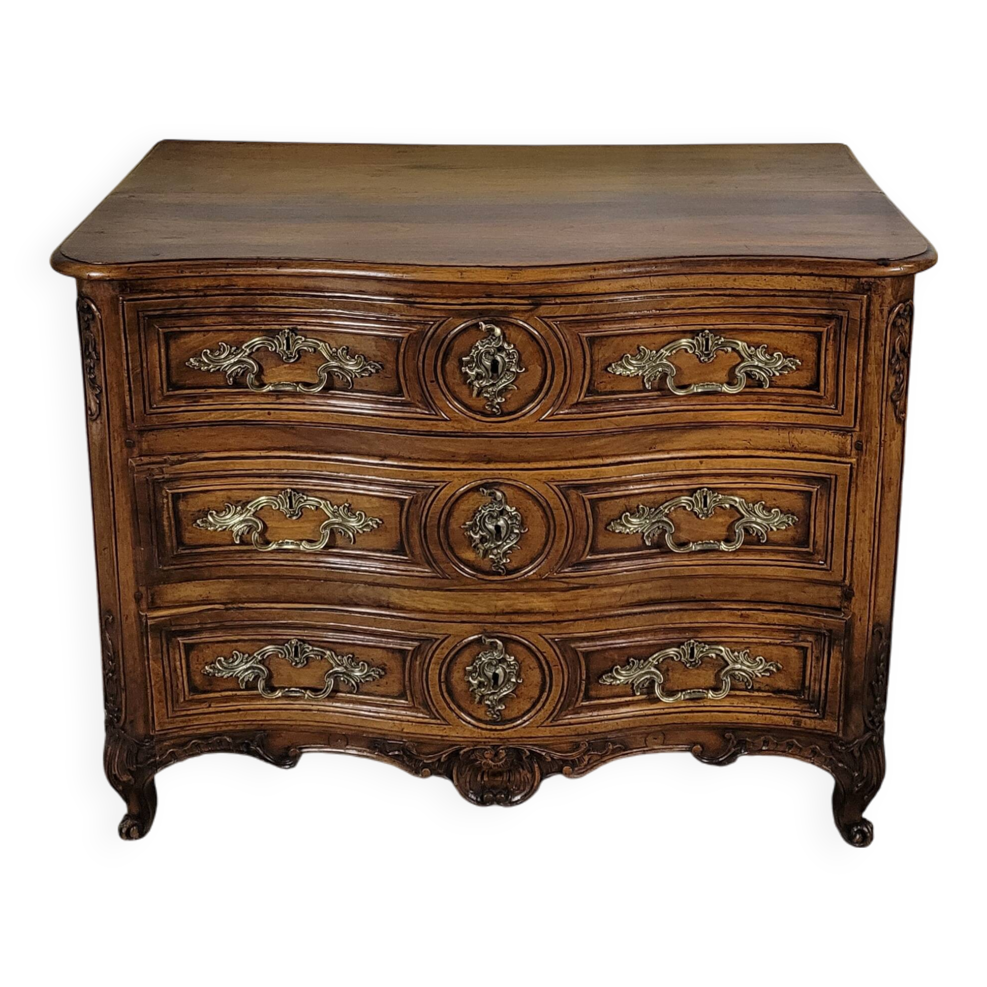 Petiote commode époque Louis XV galbée