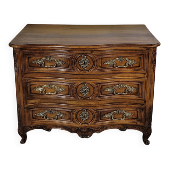 Petiote commode époque Louis XV galbée