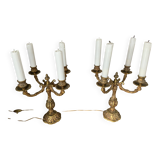 Bronze candelabra