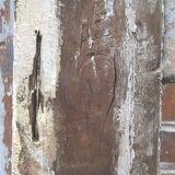 Moulded door with xix eme frame