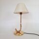 Umbrella shape table lamp - brass - 1980s / 90s